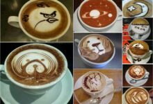 Photo of анильный капучино с малиной