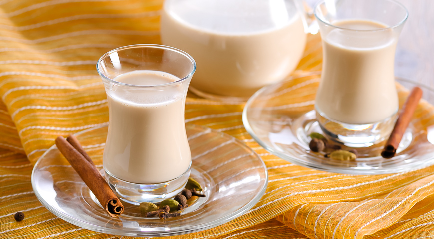 Фото 3 — Чай латте с имбирем: зимний вкус