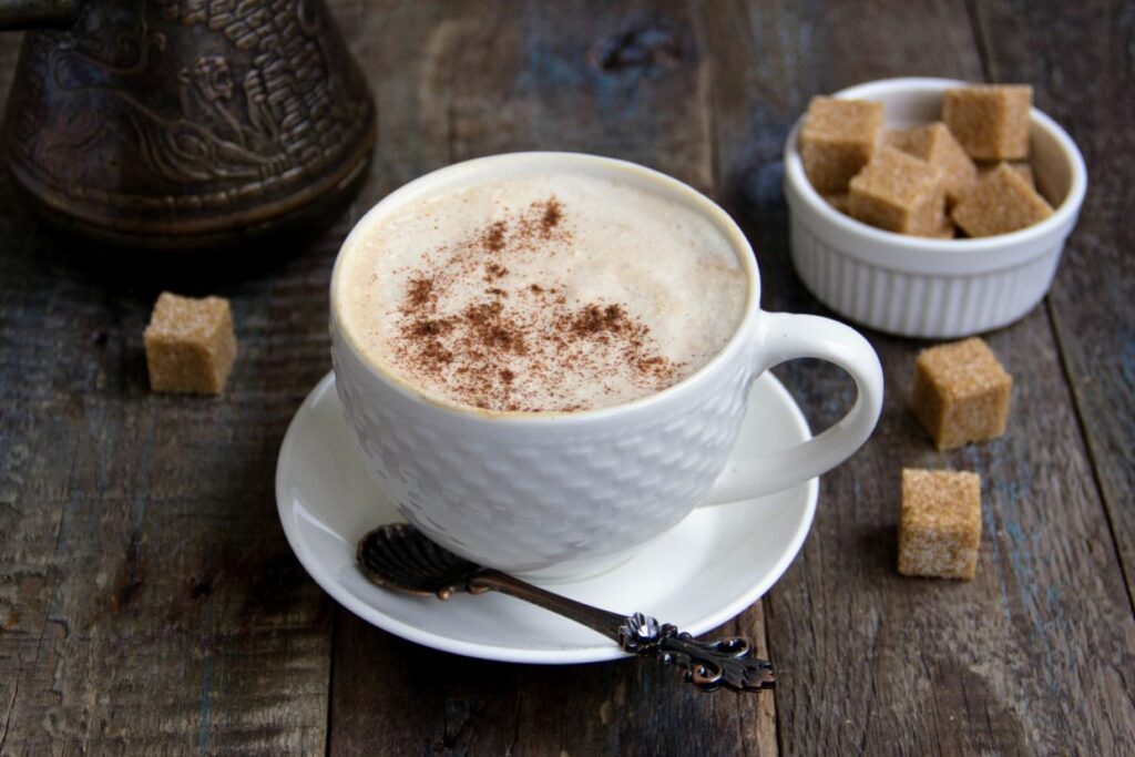 Фото 13 — Латте с малиной: летний напиток